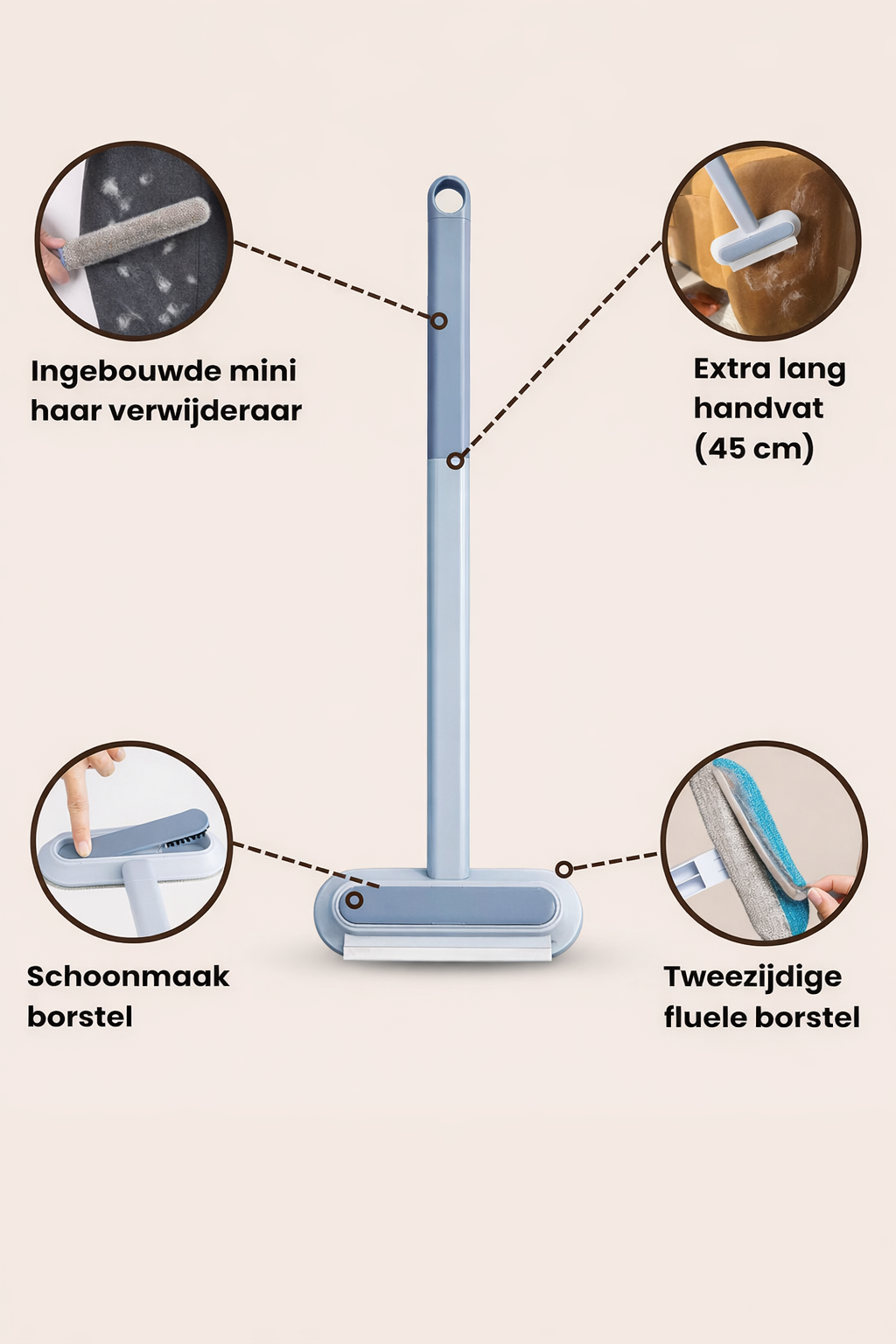 Animalove™ MultiClean Pro | Binnen seconden haarvrij – zonder rollers