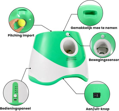 Animalove FetchBlaster™ – Automatische ball launcher voor honden