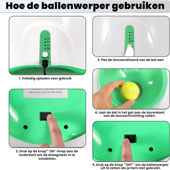 Animalove FetchBlaster™ – Automatische ball launcher voor honden